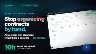 ContractG - #1 Value - Organize Contracts with Prompts