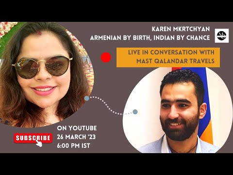 Armenian by Birth, Indian by Chance - Live in Conversation with Karen Mkrtchyan