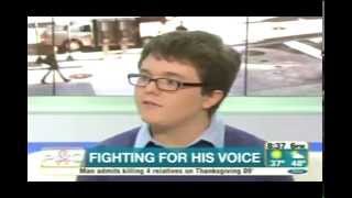 Philip Garber  and American Institute for Stuttering featured on PIX 11 Morning News