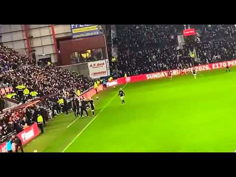 LOL HEARTS WINNING GOAL VS HIBS 2026 EDINBURGH DERBY UK FOOTBALL