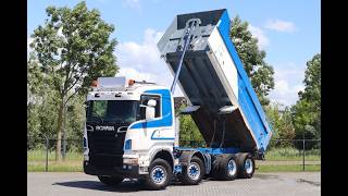 Truk pembuangan Scania R500 V8 | 8X4 | RETARDER | FULL STEEL | BIG AXLES | EURO 5 | Gambar 4 - Autoline