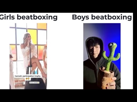 Girl beatboxing vs Boys beatboxing💯🤗