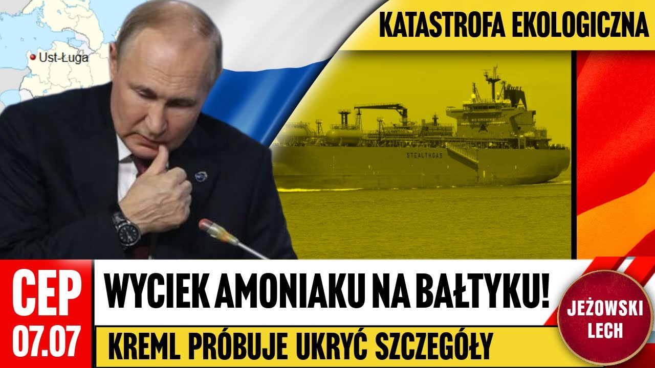 CEP - Rosjanie znów to zrobili! Toksyczne skażenie w rosyjskim porcie.