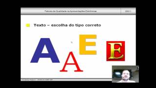 Como escolher letras em apresentações PowerPoint
