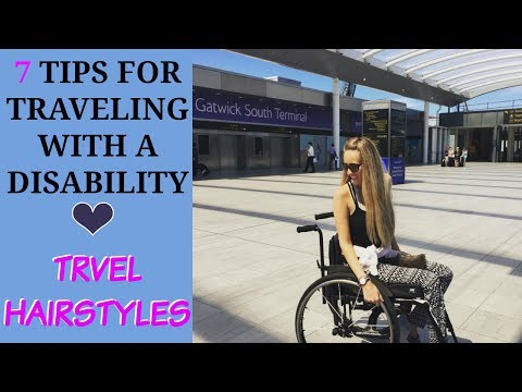 TRAVEL Hairstyles | 7 TIPS Travelling With a DISABILITY♿️ | | ICANT BELIVE WHAT HE SAID!! (CC) Video