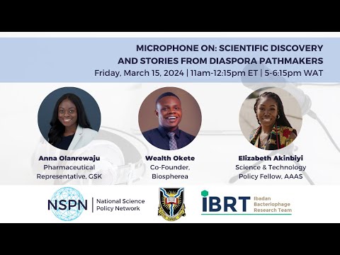 Microphone On: Science and Stories from Diaspora Pathmakers | National Science Policy Network - NSPN