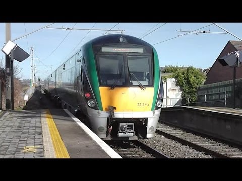 22000 Class DMU Train number 22245 - Malahide Station, Dublin