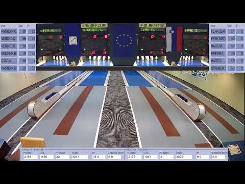 1B Slovenska liga Vzhod 17. krog KK KEGLBAR LOVRENC : KK CERŠAK 1