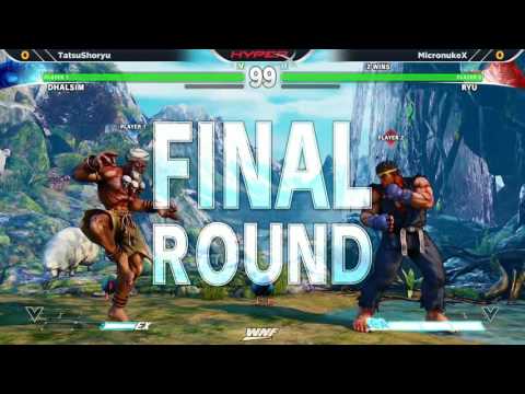 WNF SFV - Off Season 2.2 - TatsuShoryu (Dhalsim) vs MicroNukeX (Ryu)