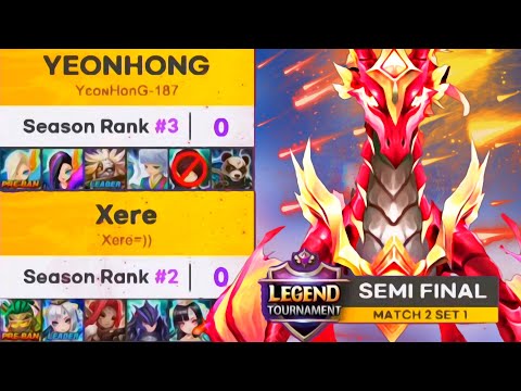 Xere VS Yeonhong | Legend Tournament (Semi Final 2) - Summoners War