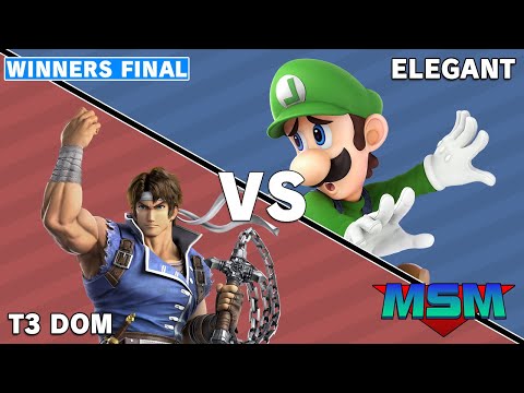 Offline MSM 235 - CG UCI | T3 Dom (Richter) VS Elegant (Luigi) Winners Finals