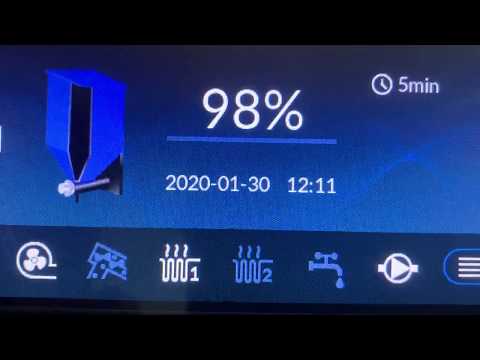 Sterownik pello po tygodniu pracy