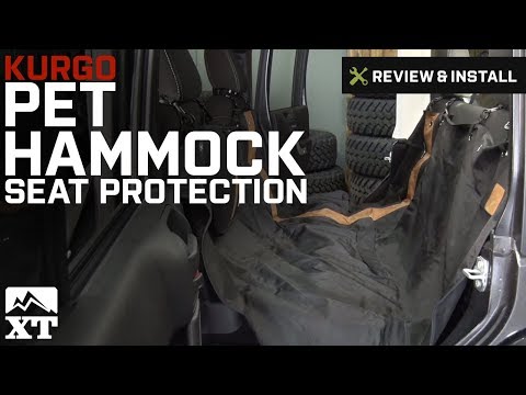 Jeep Wrangler Kurgo Pet Hammock Seat Protection (2007-2017 JK) Review & Install
