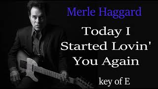 Merle - Today I Started Loving You Again