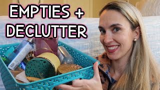 September Empties + Declutter 2023 || Products I Used Up + Regret Buying