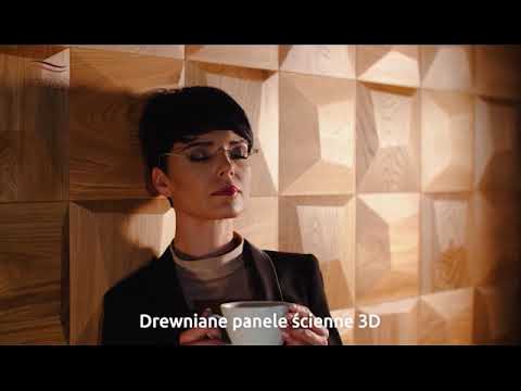 Drewniane panele ścienne 3D od Nobifloor