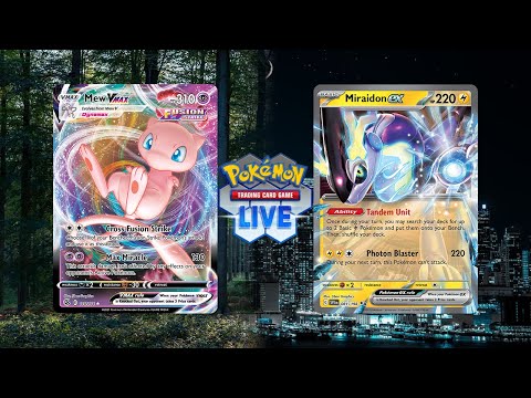 Mew Vmax VS Miraidon ex PTCGL Match