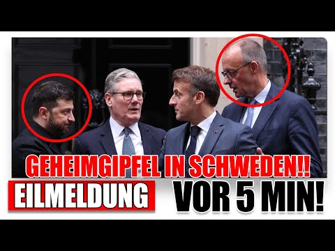 🚨STOCKHOLM-SCHOCK–Hinter verschlossenen Türen kippt der Plan–Berlin soll die Kriegs-Rechnung tragen?