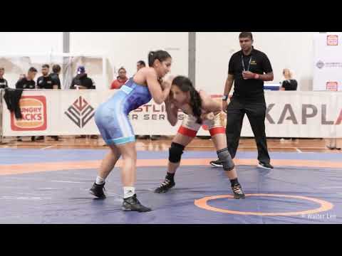 IRENE SYMEONIDIS vs ALANNA KATERINA PAPANDONY - 22 May 2022 Wrestling Super Series Women's Wrestling