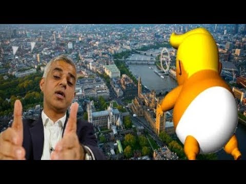 Breaking News July 13 2018 Trump 1st Official Visit UK United Kingdom ISLAMIC invasion Video
