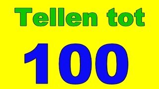 Tellen tot 100 honderd peuters kleuters cijfers leren