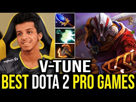 NaVi.V-Tune [Juggernaut] Midas First Item | Dota 2 Pro Gameplay