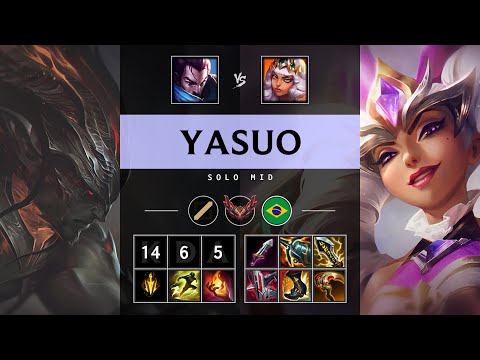 Yasuo Mid vs Qiyana - BR Grandmaster Patch 25.13