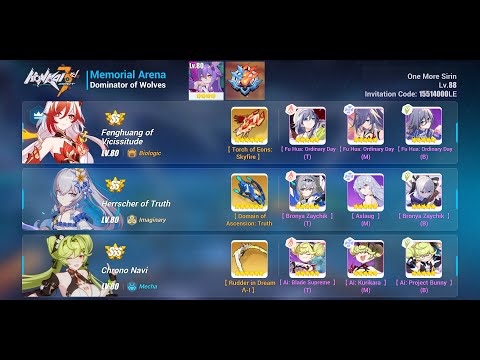 HI3 SEA - MA SSS Dominator Of Wolves 47824 - FOV(SS0) HoTR(SS0) Mid Auslaug CN