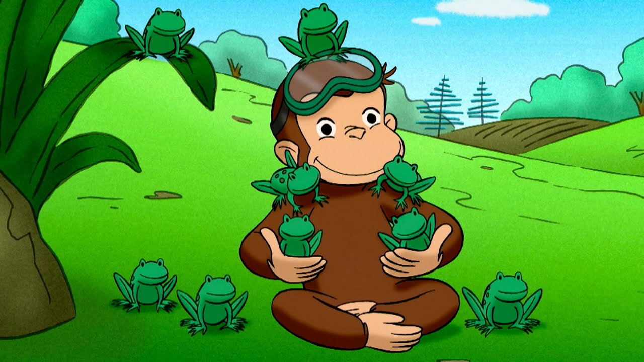 George Aprende Sobre os Sapos 🐵 George, o Curioso 🐵 Desenhos Animados