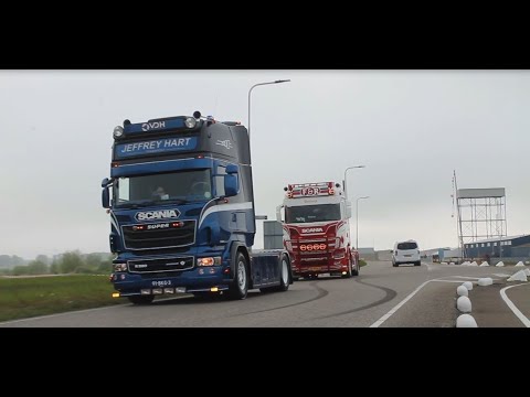 Truckshow Flakkee Stellendam 2022 Uittocht open pipe sounds