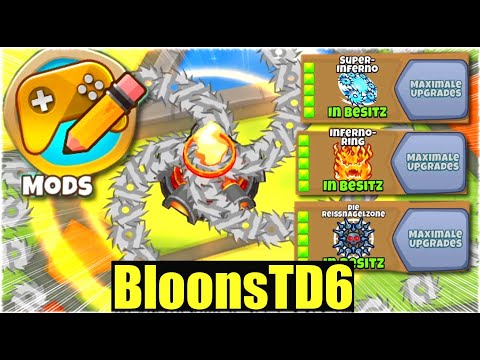 *MOD* WIE GUT IST DER 5-5-5 REIßNAGELWERFER? - Bloons TD6 [Deutsch/German]