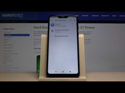 How to Enter Auto Correction Options in MOTOROLA Moto G7 Power – Use Auto Correction