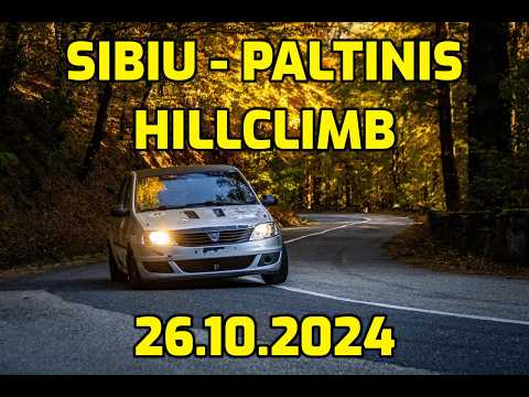 Marele Premiu al Sibiului hillclimb - 26.10.2024 - Dacia Logan onboard