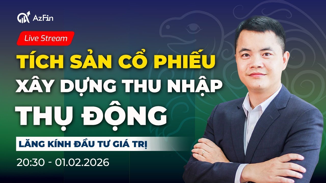 Tích sản cổ phiếu - Xây dựng thu nhập thụ động