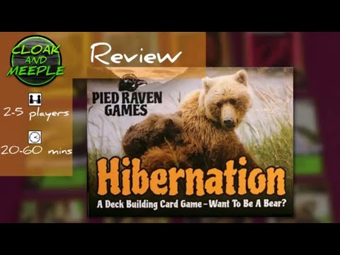 Cloak and Meeple: Review | Hibernation (Pied Raven Games)