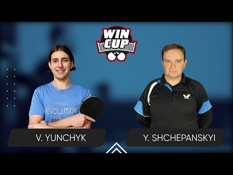 19:00 Valentyn Yunchyk - Yurii Shchepanskyi West 5 WIN CUP 06.09.2024 | Table Tennis WINCUP