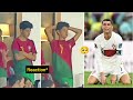 Cristiano Ronaldo jr reaction to Ronaldo last world cup match🥺😟🇵🇹