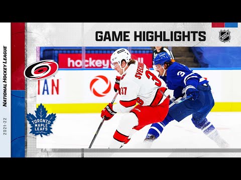 Hurricanes @ Maple Leafs 2/7/22 l NHL Highlights