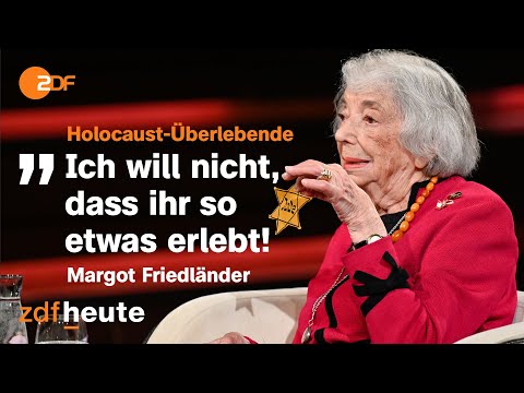 Holocaust survivor Friedländer on her return to Germany | Markus Lanz, December 8, 2021