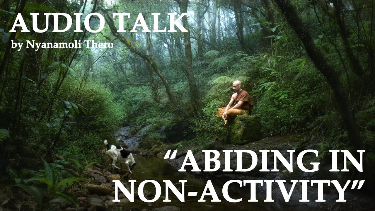 MEDITATION - "Abiding in Non-activity" - by Ajahn Nyanamoli Thero, Hillsidehermitage.org