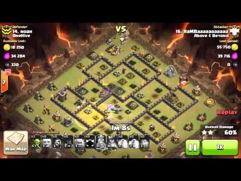 Above & Beyond vs One Hive : #MyAttack #clash of clans