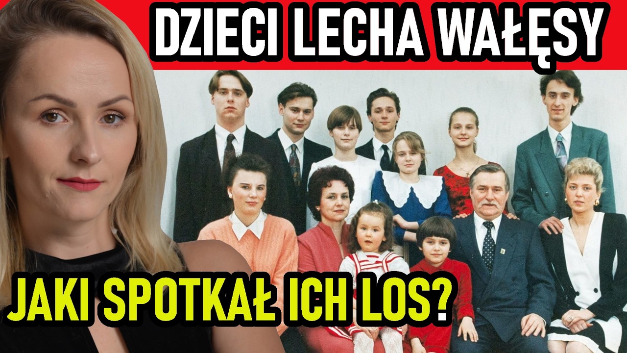 Stracili dwóch synów. Wałęsa wskazał winnych. Jaki los spotkał resztę dzieci? Rodzina Wałęsów