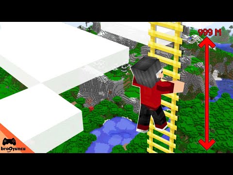 UÇAN UZAY MERDİVENİ ŞANS BLOKLARI - MİNECRAFT