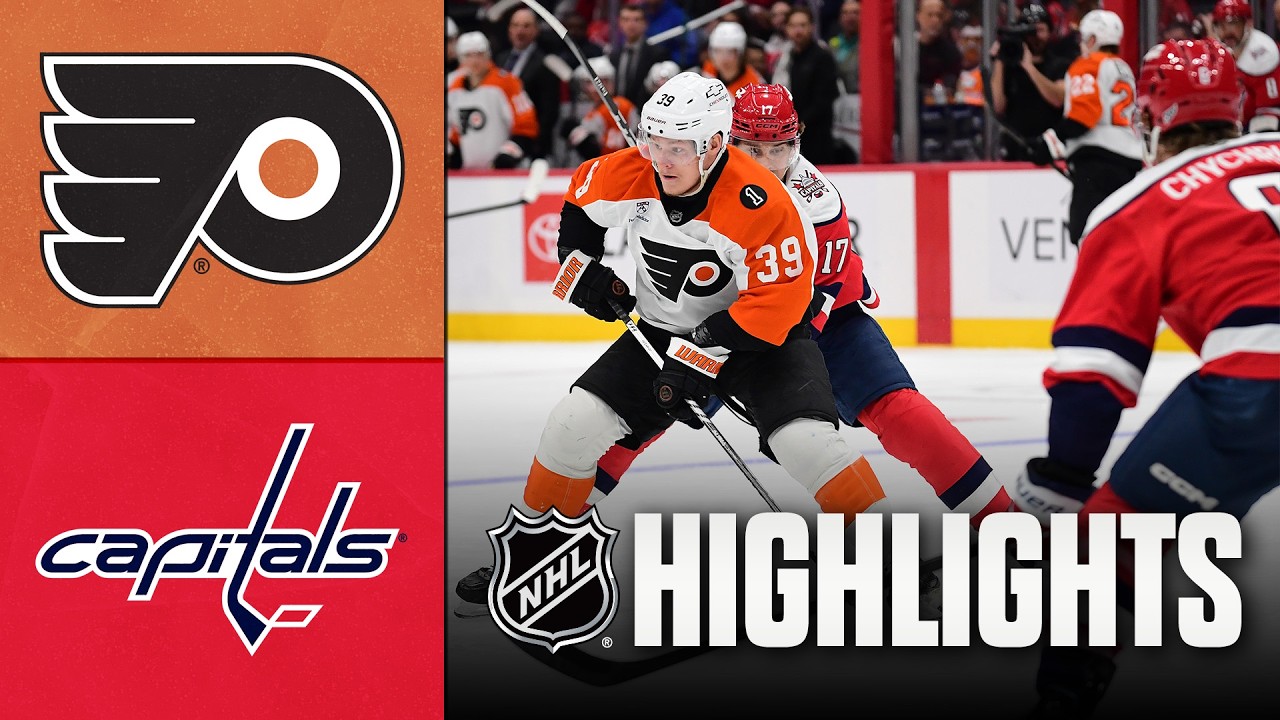 Flyers vs. Capitals | NHL Highlights | February 25, 2026