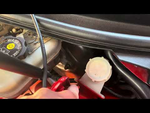 4th gen Camaro clutch master cylinder replacement