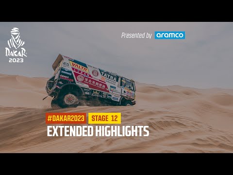 Extended highlights of Stage 12 presented by Aramco - #Dakar2023