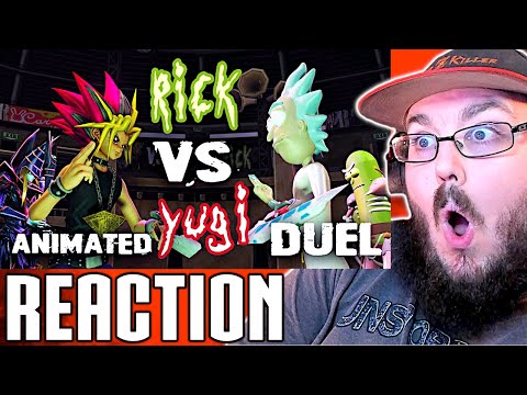 Rick Vs Yugi (FULL DUEL) In Rick & Morty YuGiOh - Animation By @fabersoul REACTION!!!