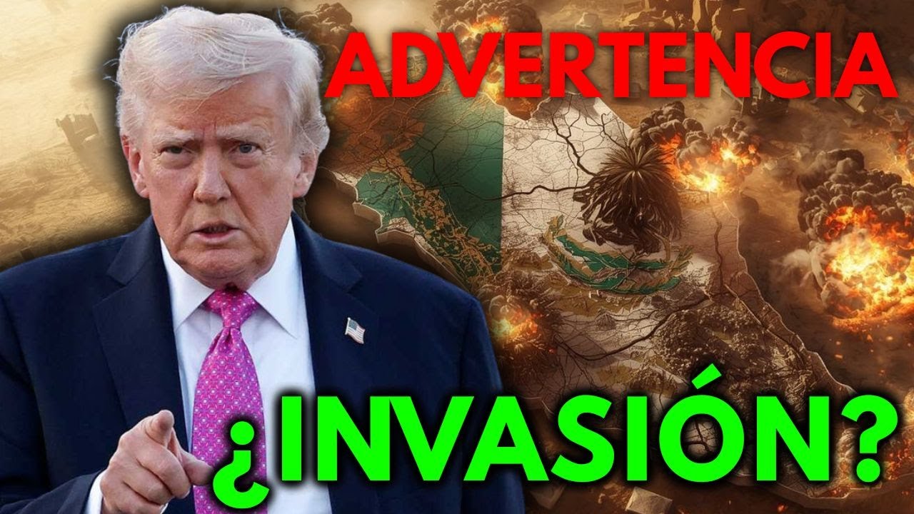 SHEINBAUM manda mensaje a MÉXICO "No habrá INVASIÓN"... Pero TRUMP dice lo contrario
