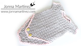 How To Crochet a Baby Romper/Onesie