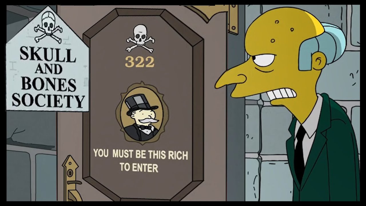 Simspsons - Skull And Bones 322 - YALE